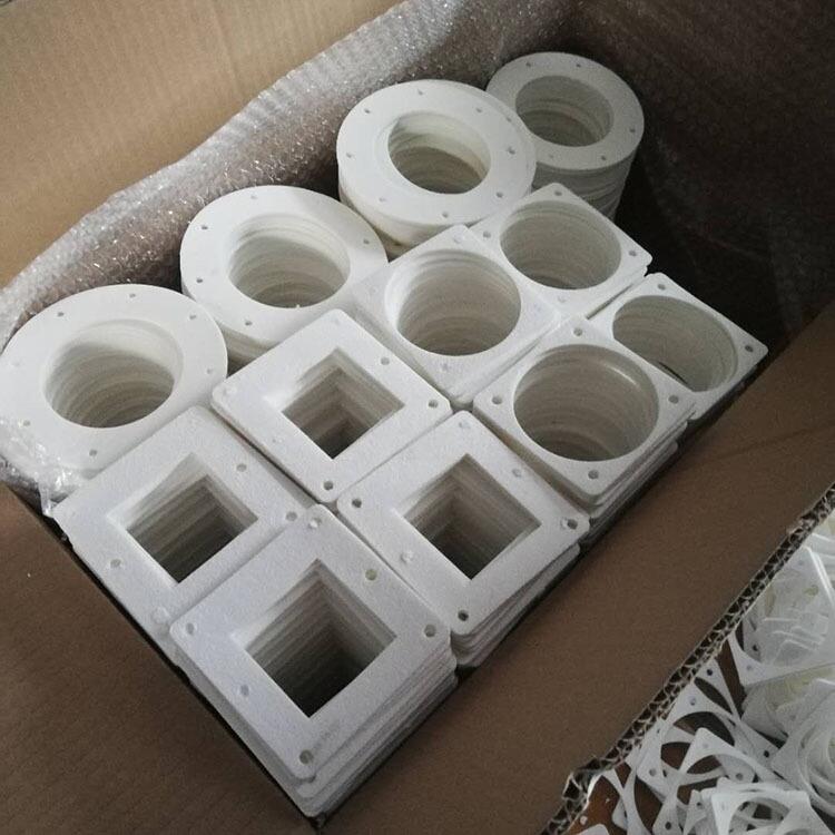 鑫弘專業四氟法蘭墊片 價格實惠  法蘭四氟墊片大量現貨