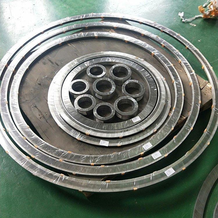 耐高溫內外環金屬石墨纏繞墊片 法蘭管道密封墊  適用于壓力容器法蘭密封包覆式墊片