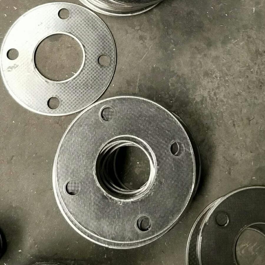 金屬包覆柔性石墨墊片  四氟內環金屬纏繞墊片